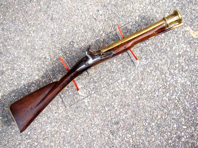 The DANGAN CASTLE flintlock blunderbuss owned by Garret Wesley, father of Arthur, The First Duke of Wellington